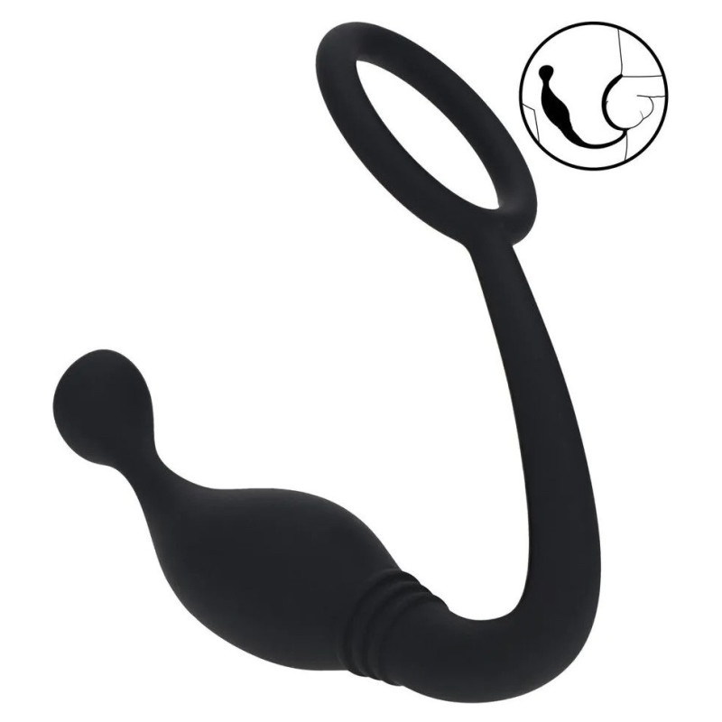 Levelz Cockring-Stimulateur prostate Ringpy L 12 x 3.3cm
